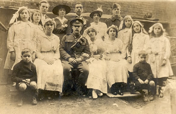 Ada Parker and Walter Burford's wedding