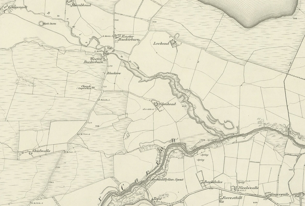 Buckieburn map