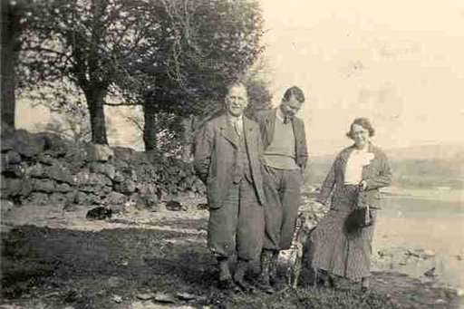 Jim Taylor and his parents